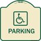 Signmission Parking Handicapped Symbol Heavy-Gauge Aluminum Architectural Sign, 18" x 18", TG-1818-23477 A-DES-TG-1818-23477 - alternate 1